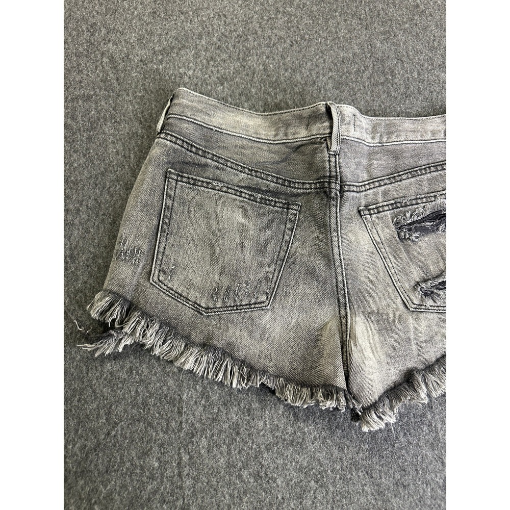 We The Free People Loving Good Vibrations Shorts Cutoff Size 27 Distressed - Picture 12 of 16